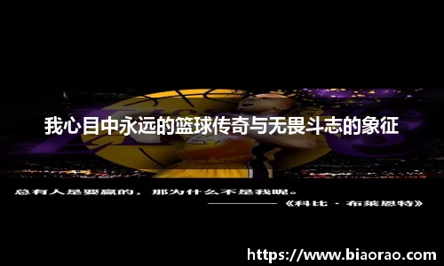 我心目中永远的篮球传奇与无畏斗志的象征